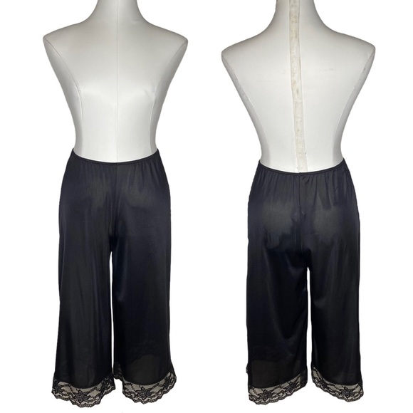 Vintage Wide Leg Nylon Culotte Slip - Picture 1 of 14